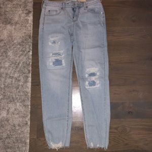 Universal threads frayed jeans